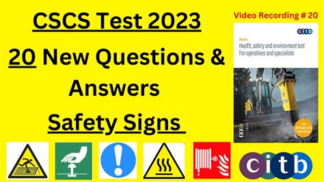 how hard is the cscs test|cscs signs and meanings.